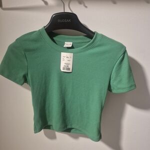 Green Short Sleeve Women's Tee
